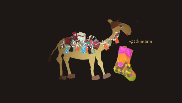 ein weiteres sehr niedliches Ramadankalender Kamel, diesmal von Christina und Kijan Idris - mashallah