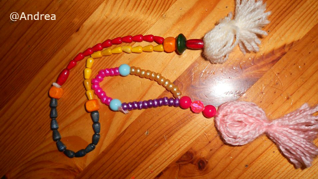 Tesbih Gebetskette für Kinder selbst gemacht