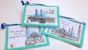 Schicke einen festlichen Gruß zum islamischen Fest